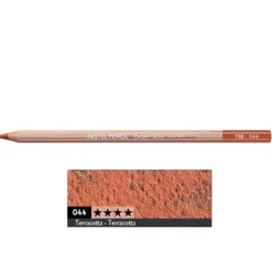 Pastela sucha w kredce Pastel Pencil - Caran d'Ache - 044, Terracotta