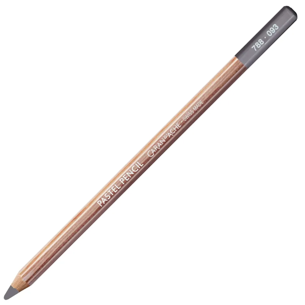 Pastela sucha w kredce Pastel Pencil - Caran d'Ache - 093, Violet Grey