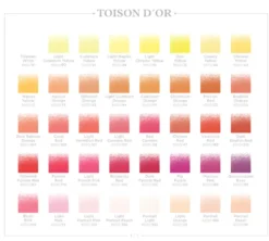 Pastele suche Toison D'or - Koh-I-Noor - 101, Light Vermilion Red