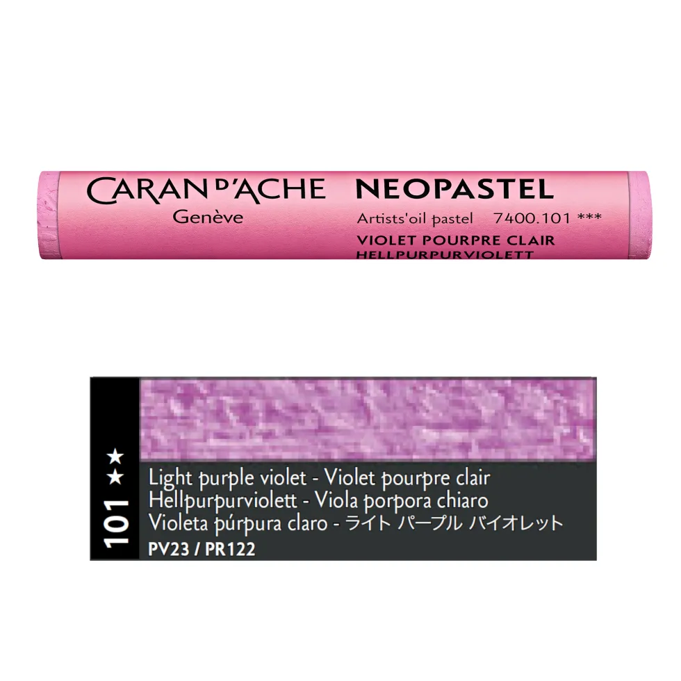 Pastel olejna Neopastel - Caran d'Ache - 101, Light Purple Violet