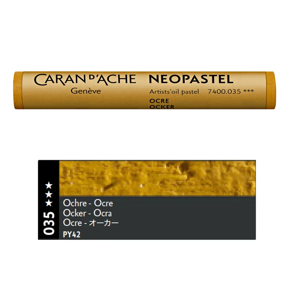 Pastel olejna Neopastel - Caran d'Ache - 035, Ochre