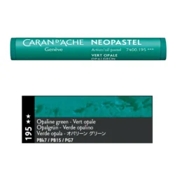 Pastel olejna Neopastel - Caran d'Ache - 195, Opaline Green
