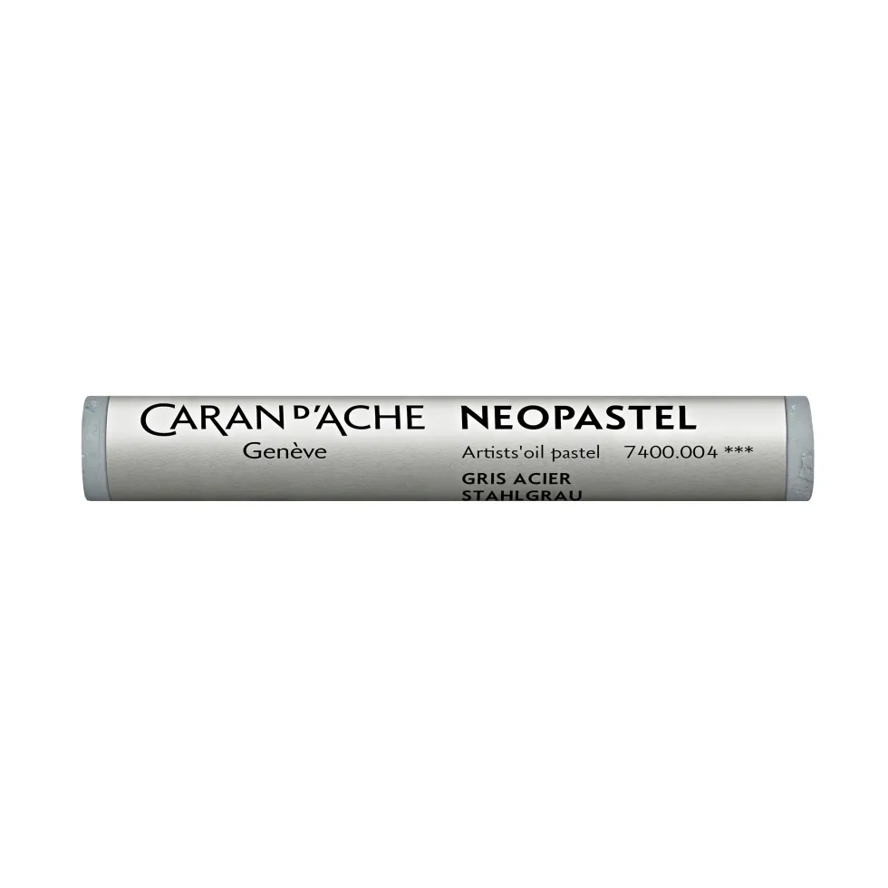 Pastel olejna Neopastel - Caran d'Ache - 004, Steel Grey