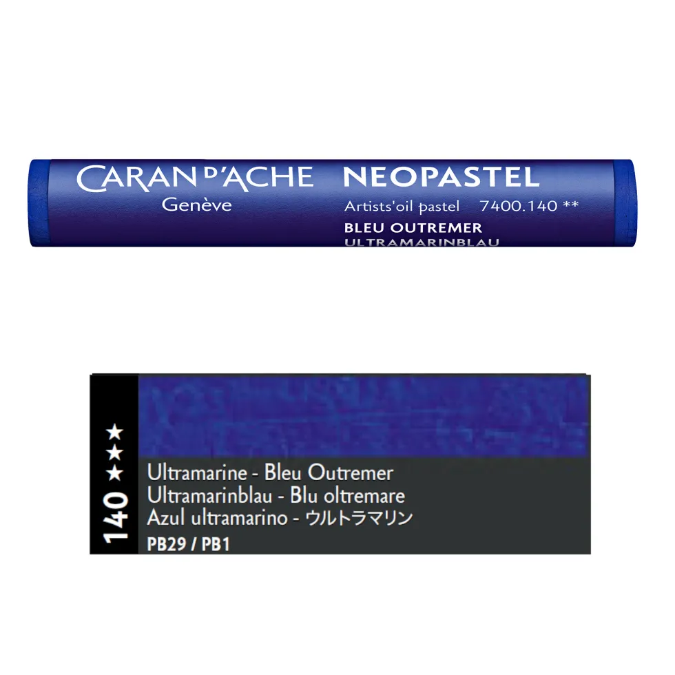 Pastel olejna Neopastel - Caran d'Ache - 140, Ultramarine