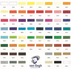 Pastel olejna - Van Gogh - 334.7, Scarlet