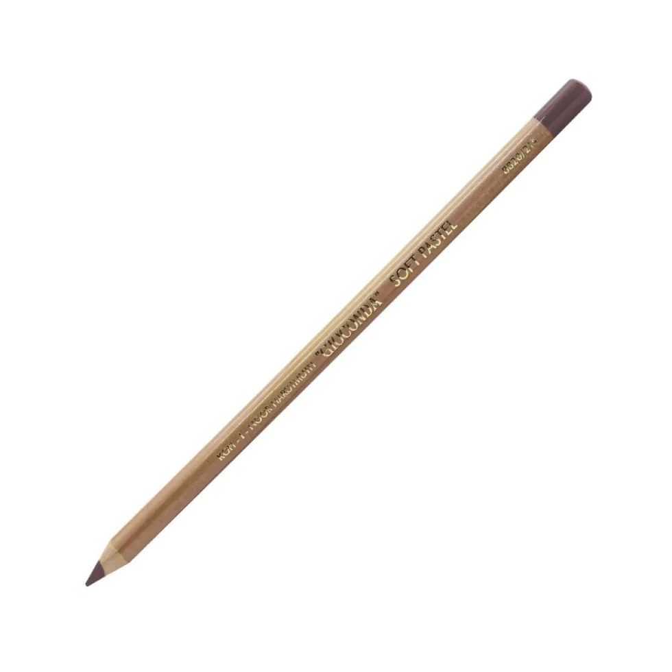 Pastel sucha Gioconda w drewnie - Koh-I-Noor - 214, Dark Caput Mortuum