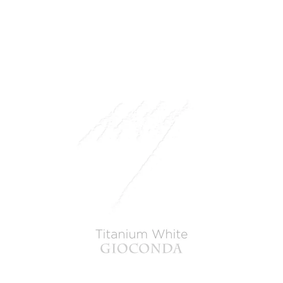 Pastel sucha Gioconda w drewnie - Koh-I-Noor - 01, Titanium White