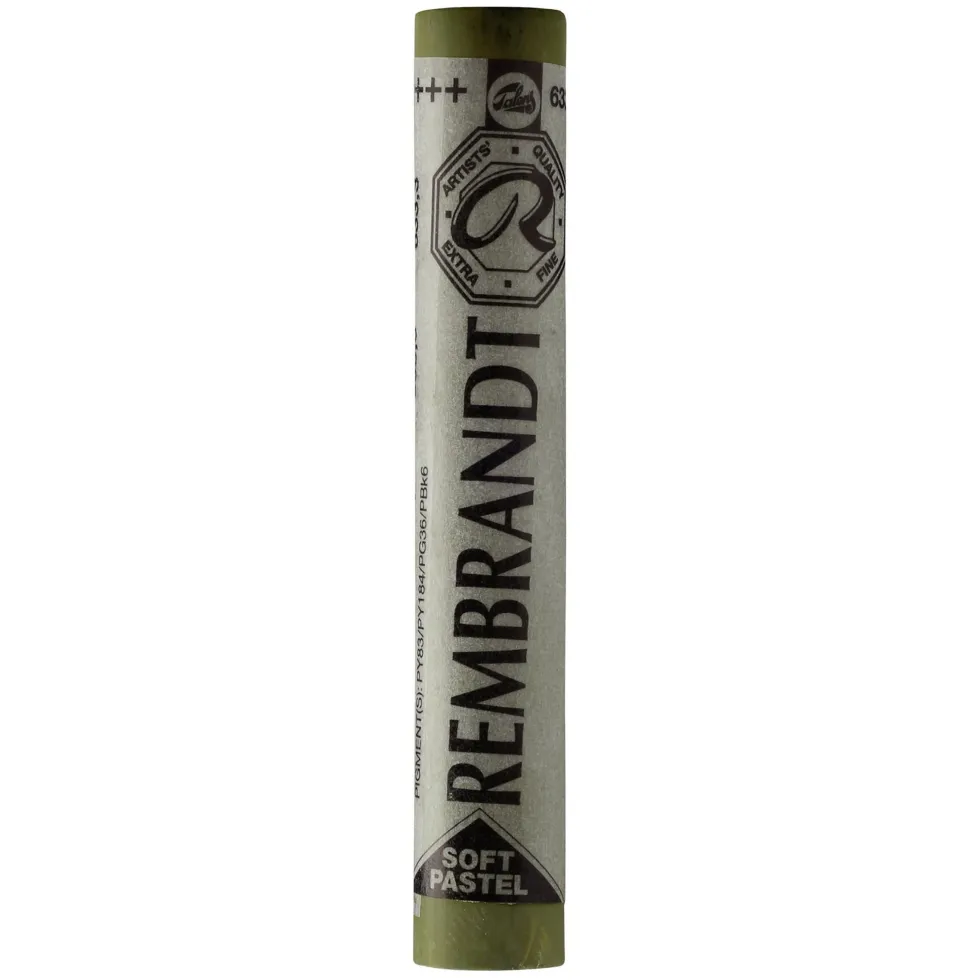 Pastel sucha Soft - Rembrandt - Permanent Yellow Green 3