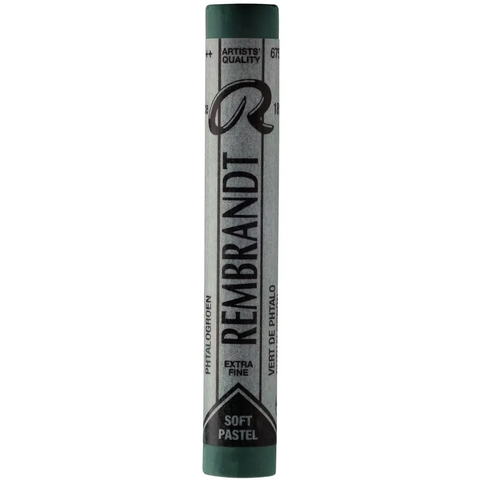 Pastel sucha Soft - Rembrandt - Phthalo Green 3