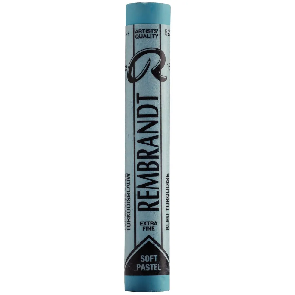 Pastel sucha Soft - Rembrandt - Turquoise Blue 8