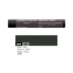Pastel woskowo-olejny Neoart 6901 - Caran d'Ache - 009, Black