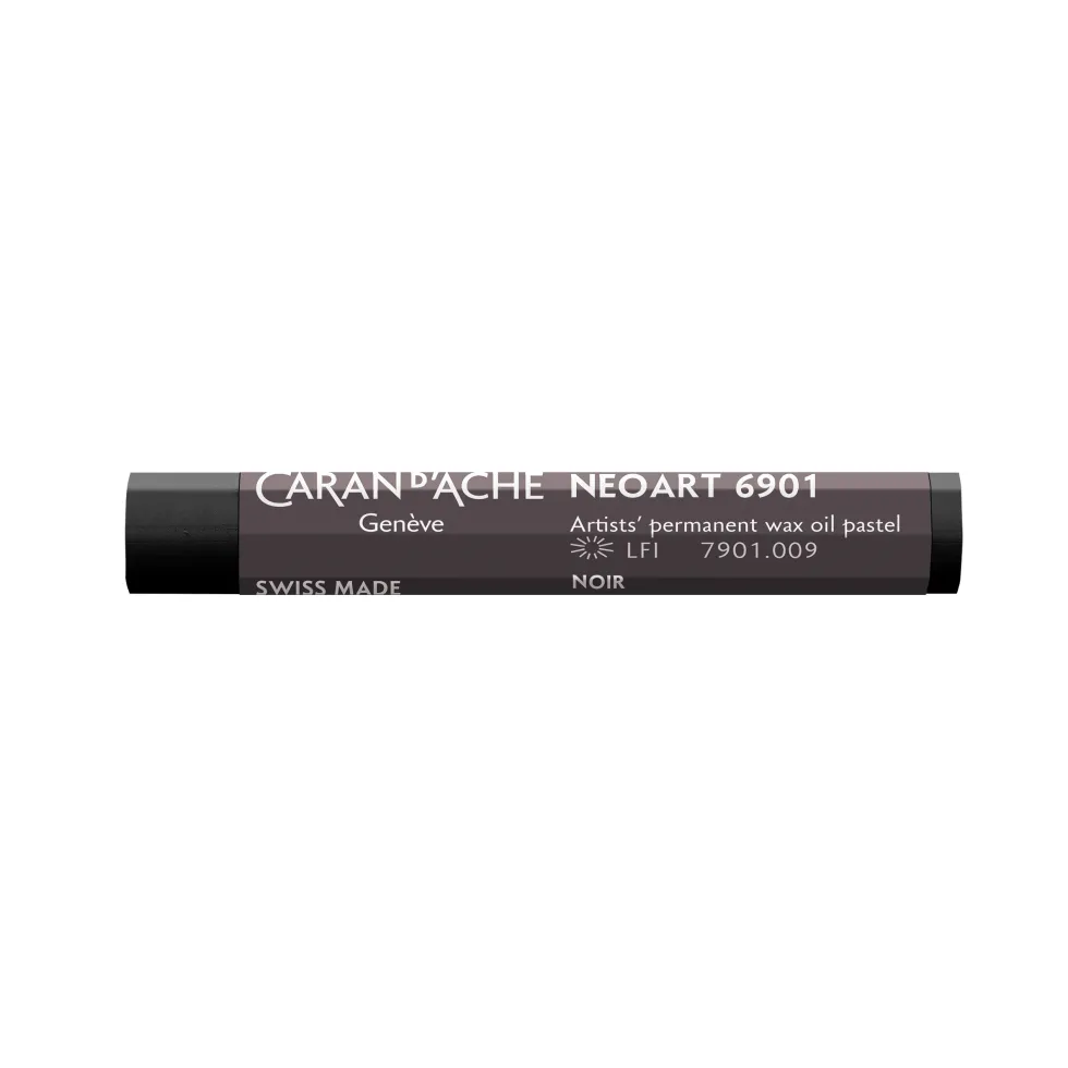 Pastel woskowo-olejny Neoart 6901 - Caran d'Ache - 009, Black