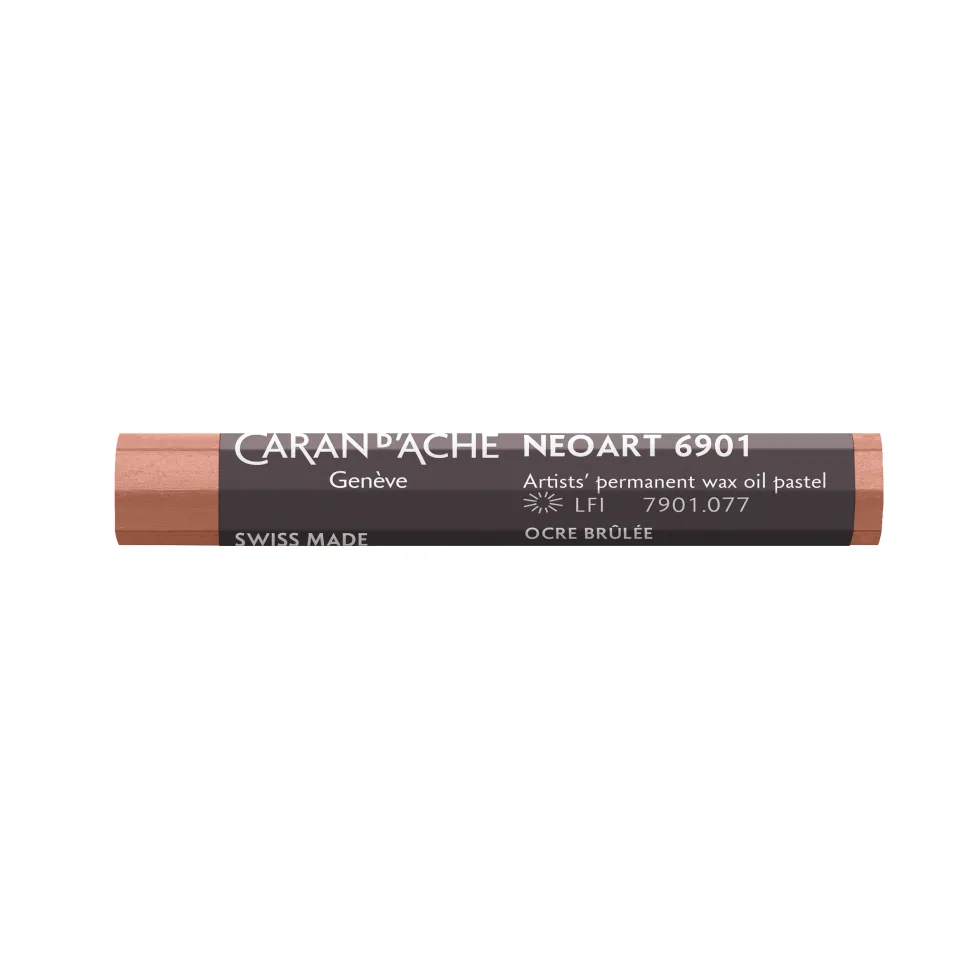 Pastel woskowo-olejny Neoart 6901 - Caran d'Ache - 077, Burnt Ochre