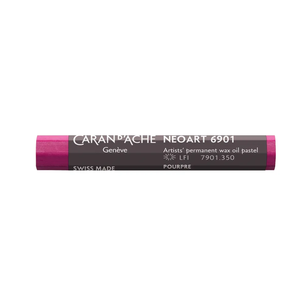 Pastel woskowo-olejny Neoart 6901 - Caran d'Ache - 350, Purplish Red