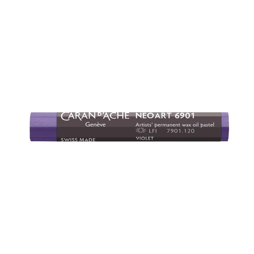 Pastel woskowo-olejny Neoart 6901 - Caran d'Ache - 120, Violet