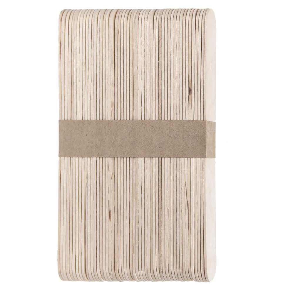 Patyczki drewniane, kreatywne Jumbo - DpCraft - naturalne, 60 szt.