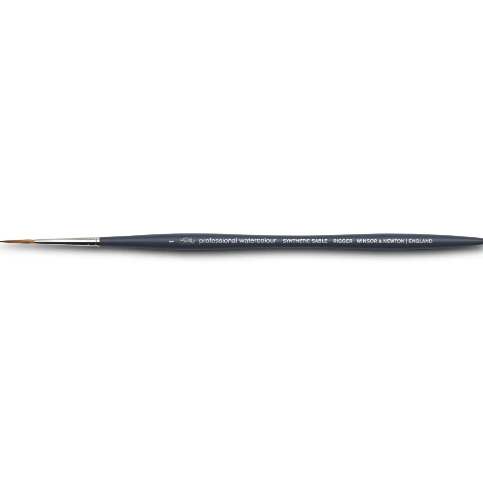 Pędzel cienki, syntetyczny sobol - Winsor & Newton - nr 1