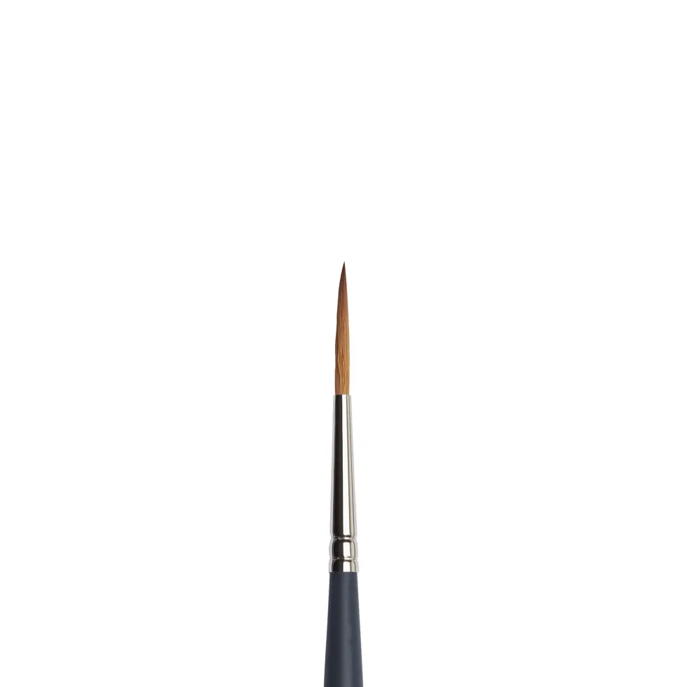 Pędzel cienki, syntetyczny sobol - Winsor & Newton - nr 4