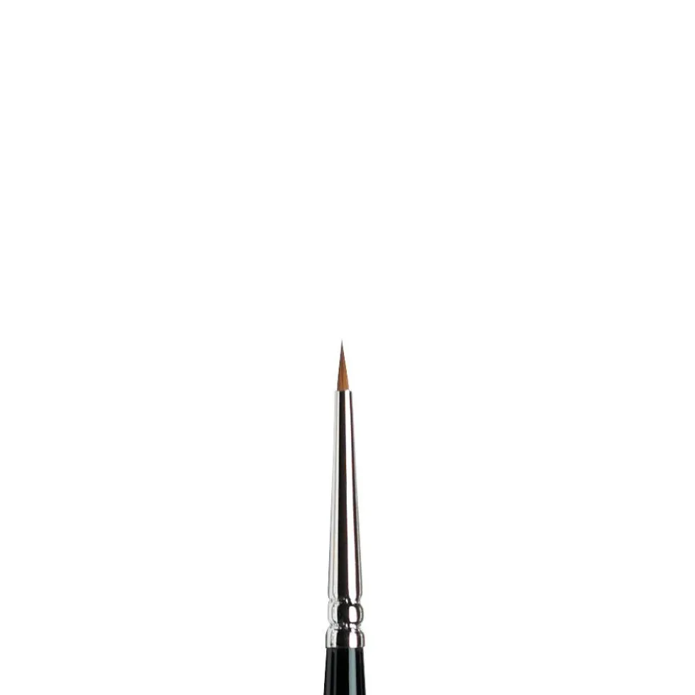 Pędzel do akwareli Kolinsky Sable Miniature, seria 7 - Winsor & Newton - krótka rączka, nr 0