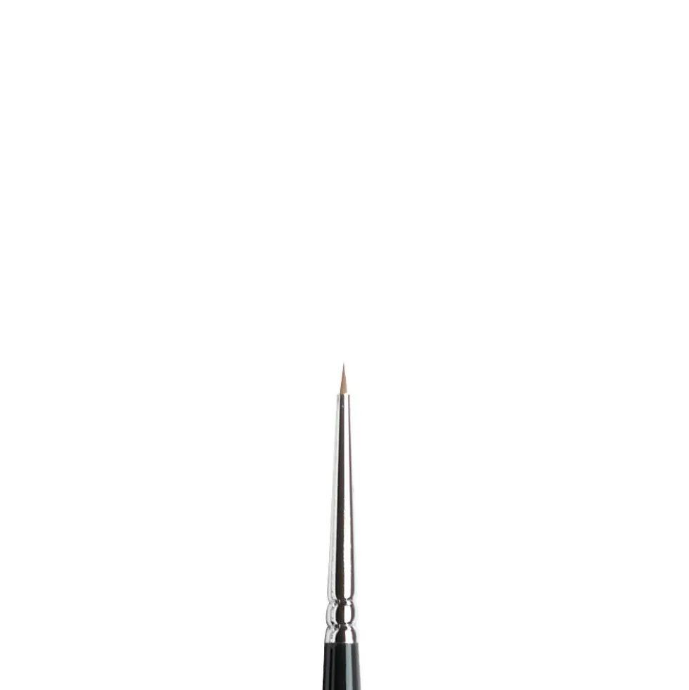 Pędzel do akwareli Kolinsky Sable Miniature, seria 7 - Winsor & Newton - krótka rączka, nr 000
