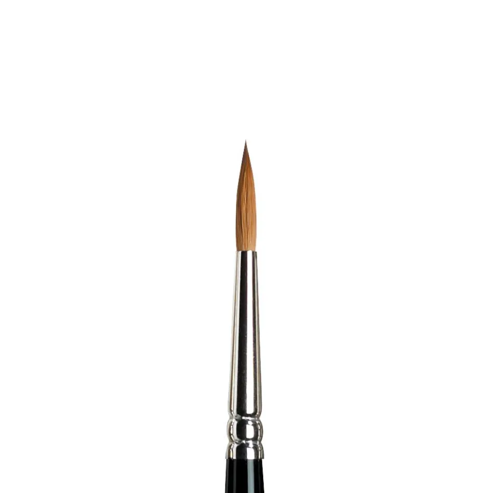 Pędzel do akwareli Kolinsky Sable, seria 7 - Winsor & Newton - krótka rączka, nr 3