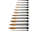 Pędzel do akwareli Kolinsky Sable, seria 7 - Winsor & Newton - krótka rączka, nr 000
