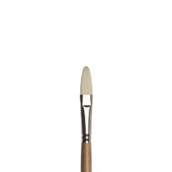 Pędzel koci język, syntetyczny Artists' Oil - Winsor & Newton - nr 10