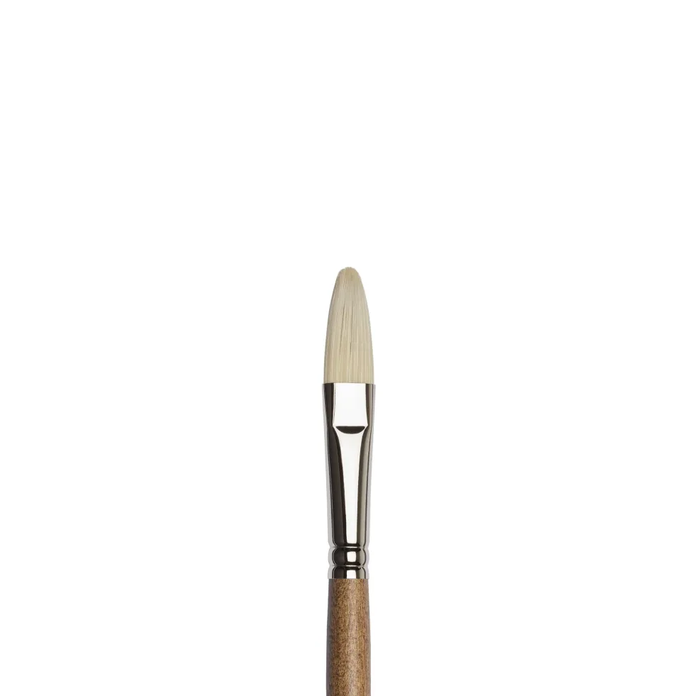 Pędzel koci język, syntetyczny Artists' Oil - Winsor & Newton - nr 10
