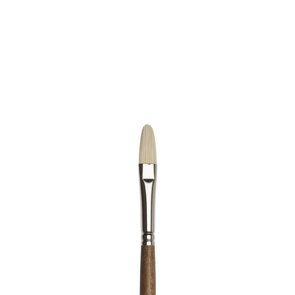 Pędzel koci język, syntetyczny Artists' Oil - Winsor & Newton - nr 8