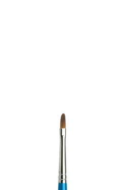 Pędzel koci język, syntetyczny Cotman, seria 668 - Winsor & Newton - krótka rączka, nr 1/8