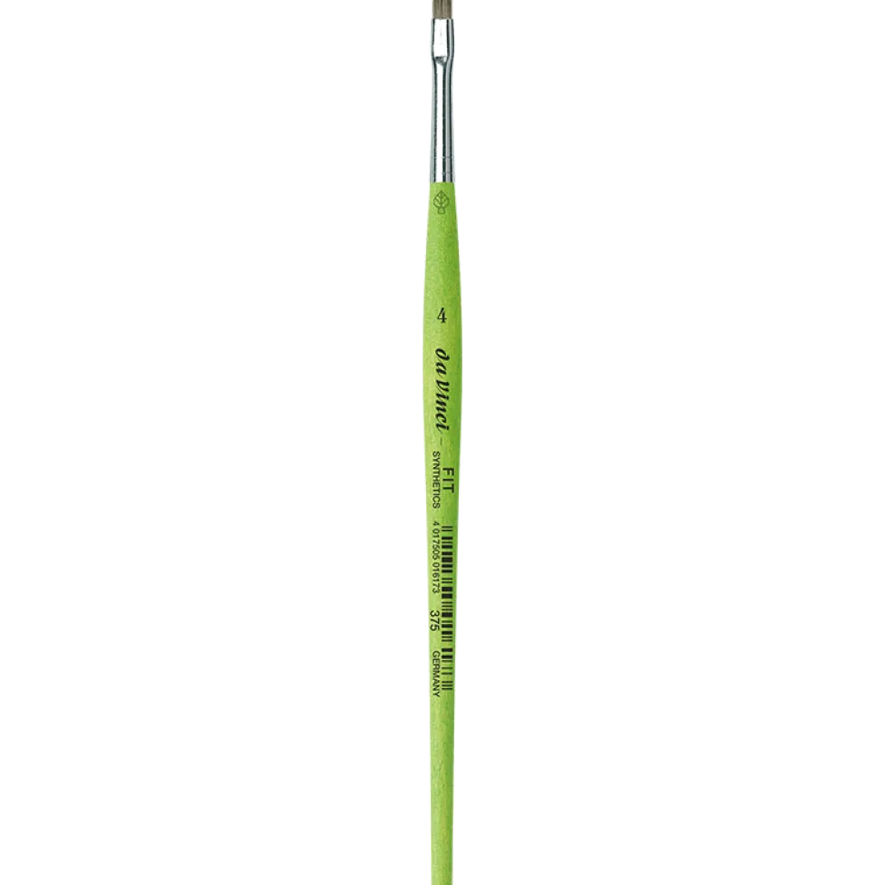 Pędzel koci język, syntetyczny, Hobby, seria 375 - Da Vinci - 4