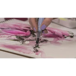 Pędzel na wodę Waterbrush, krótki - Sakura - duża końcówka, L