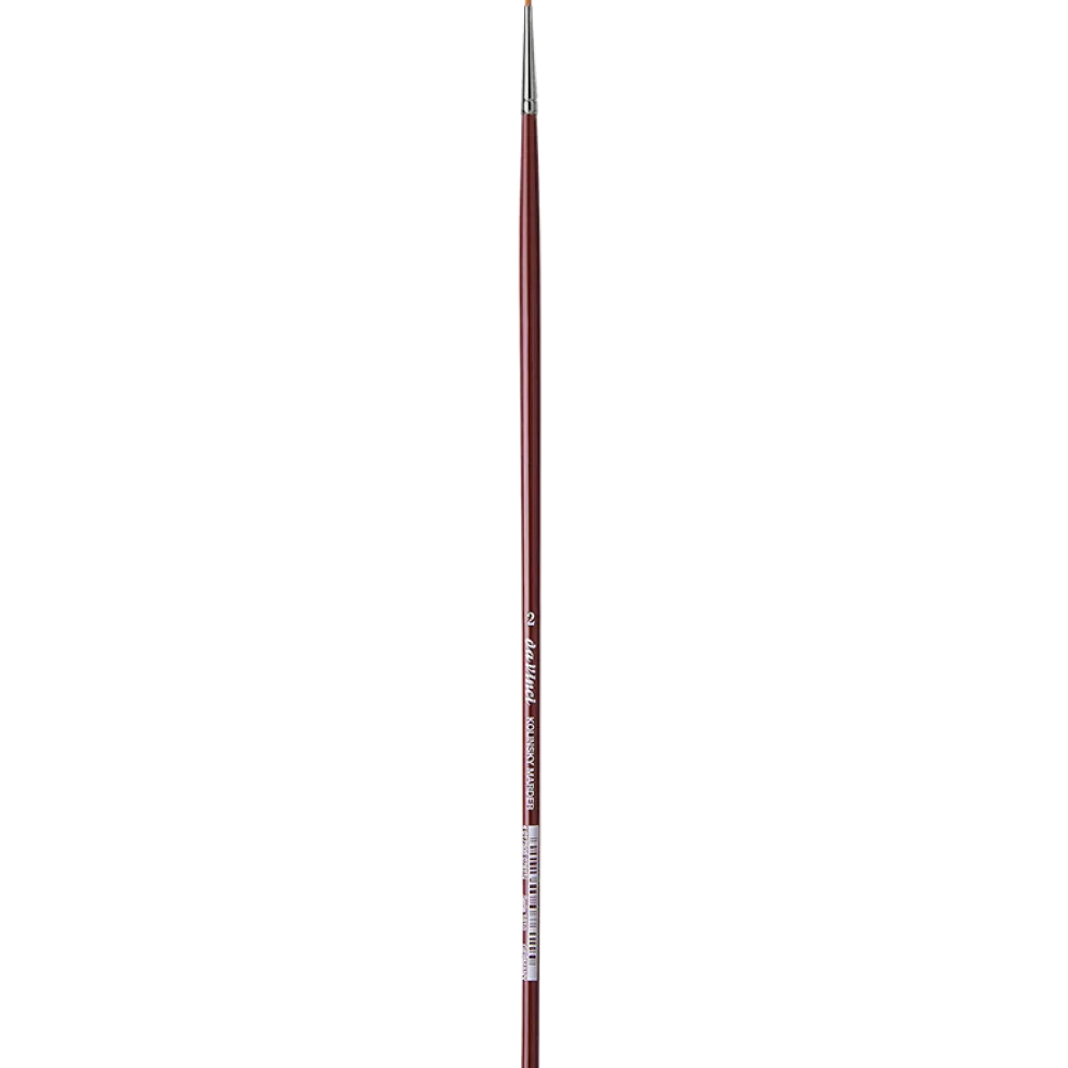 Pędzel okrągły, naturalny, Red Sable Kolinsky, seria 1610 - Da Vinci - 2