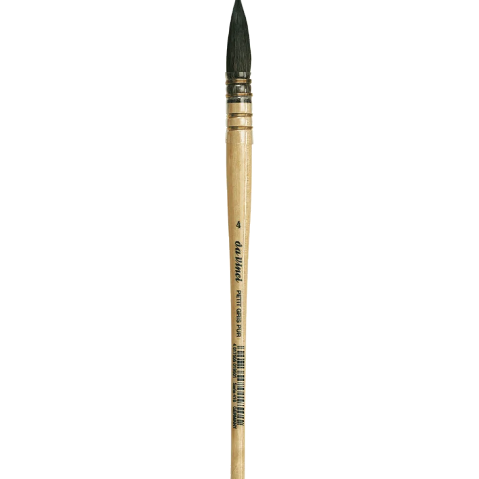Pędzel okrągły, naturalny, Wash Brush, seria 418 - Da Vinci - 2