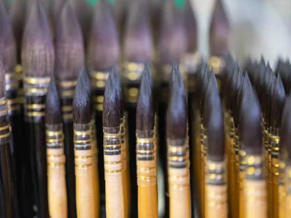 Pędzel okrągły, naturalny, Wash Brush, seria 418 - Da Vinci - 3/0
