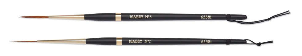 Pędzel okrągły rigger syntetyczny Isagold 6538i - Isabey - nr 6