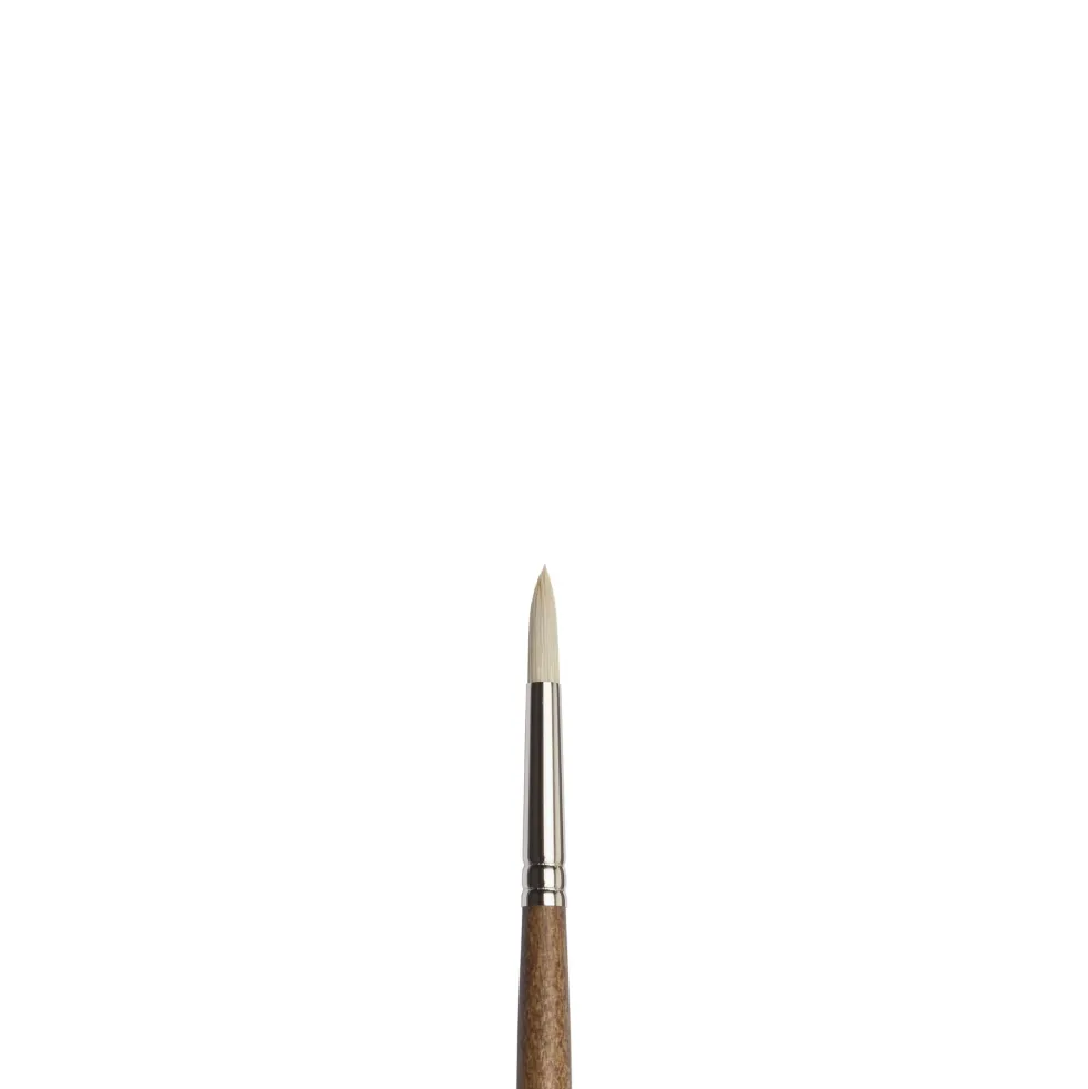 Pędzel okrągły, syntetyczny Artists' Oil - Winsor & Newton - nr 4