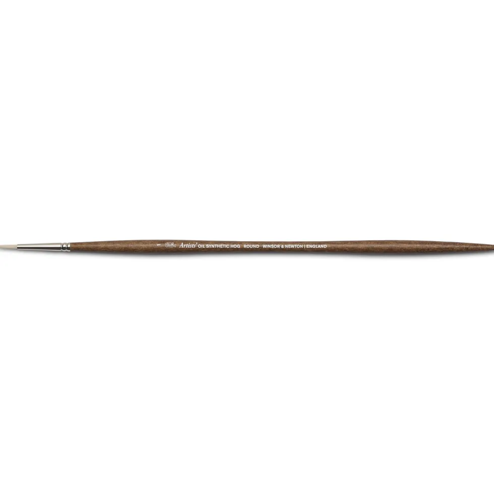 Pędzel okrągły, syntetyczny Artists' Oil - Winsor & Newton - nr 1