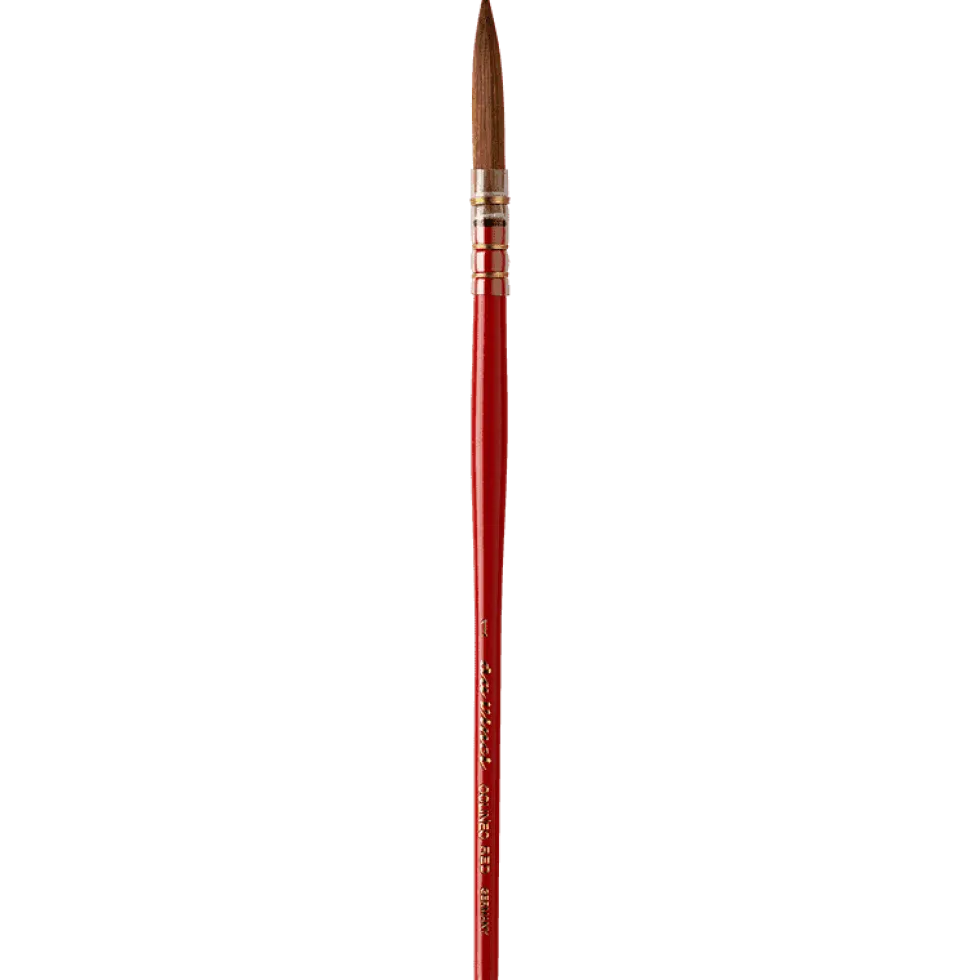 Pędzel okrągły syntetyczny Colineo Red seria 412 - Da Vinci - nr 1