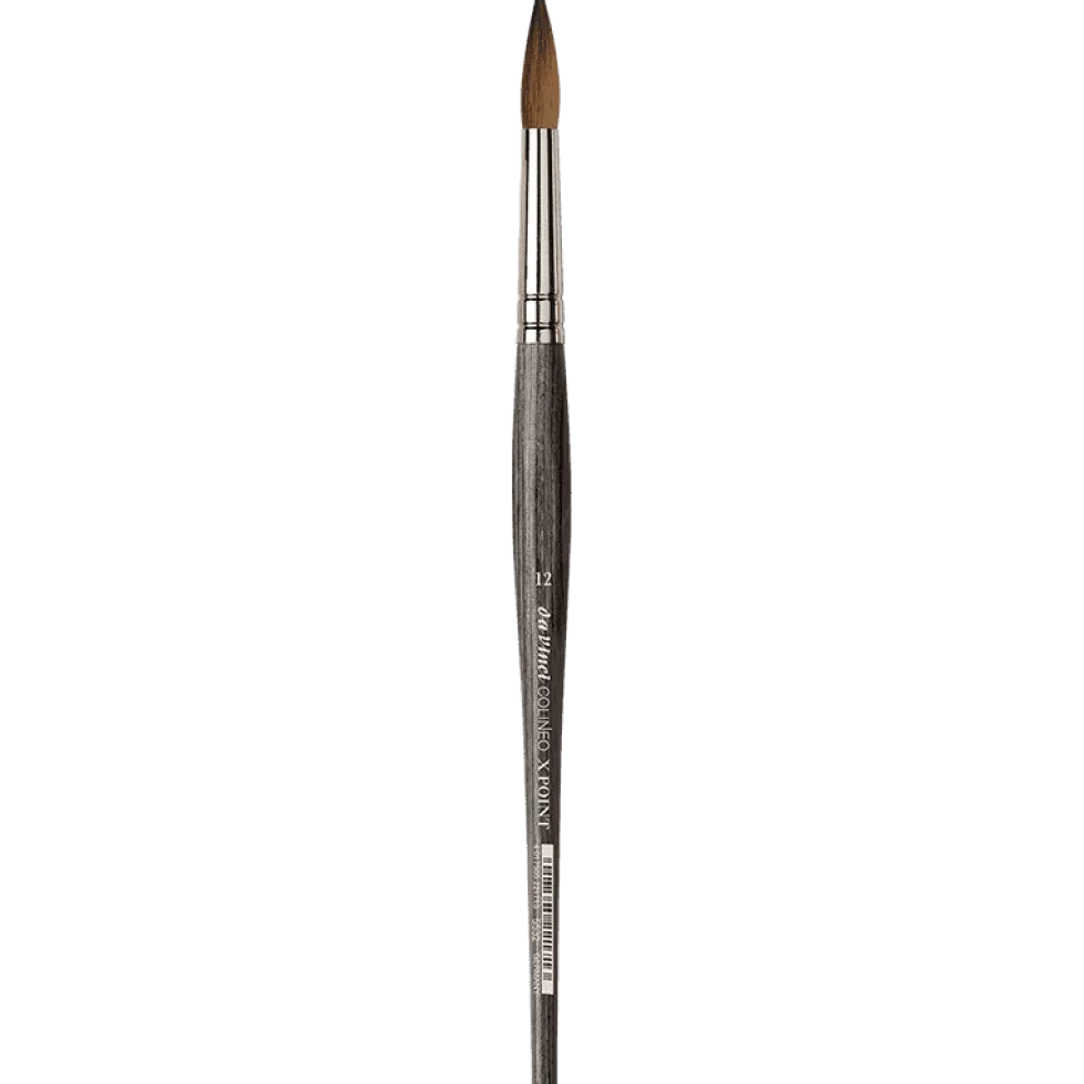 Pędzel okrągły syntetyczny Colineo X Point seria 5532 - Da Vinci - nr 12
