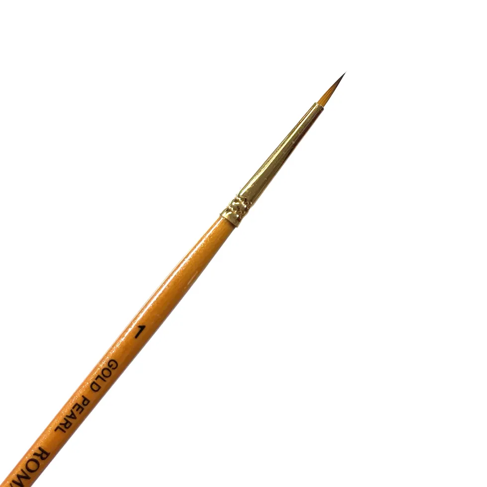 Pędzel okrągły, syntetyczny, Gold Pearl - Roman Szmal - nr 1