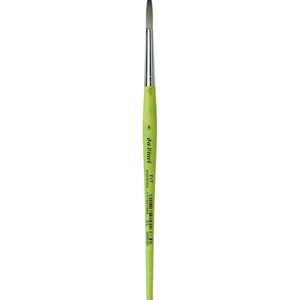 Pędzel okrągły, syntetyczny, Hobby, seria 373 - Da Vinci - 8