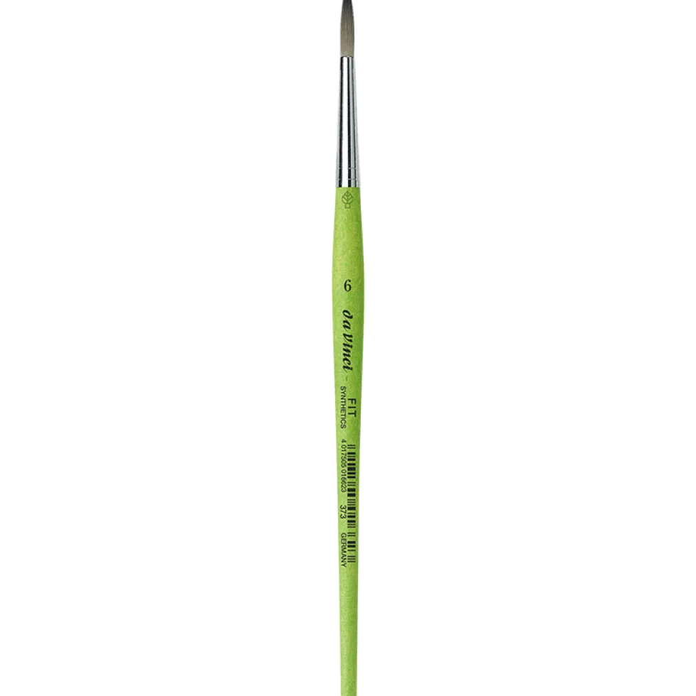Pędzel okrągły, syntetyczny, Hobby, seria 373 - Da Vinci - 4