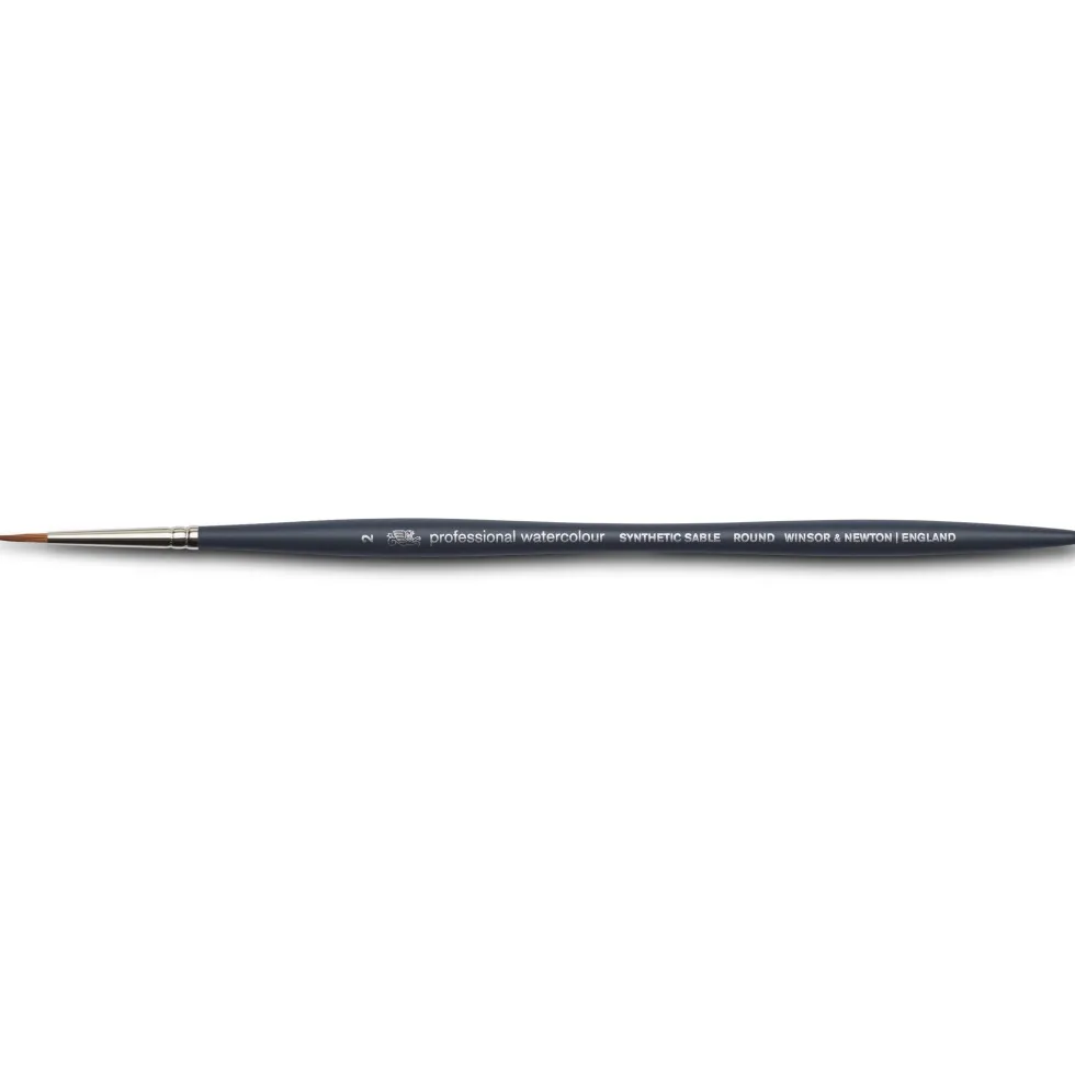 Pędzel okrągły, syntetyczny sobol - Winsor & Newton - nr 2