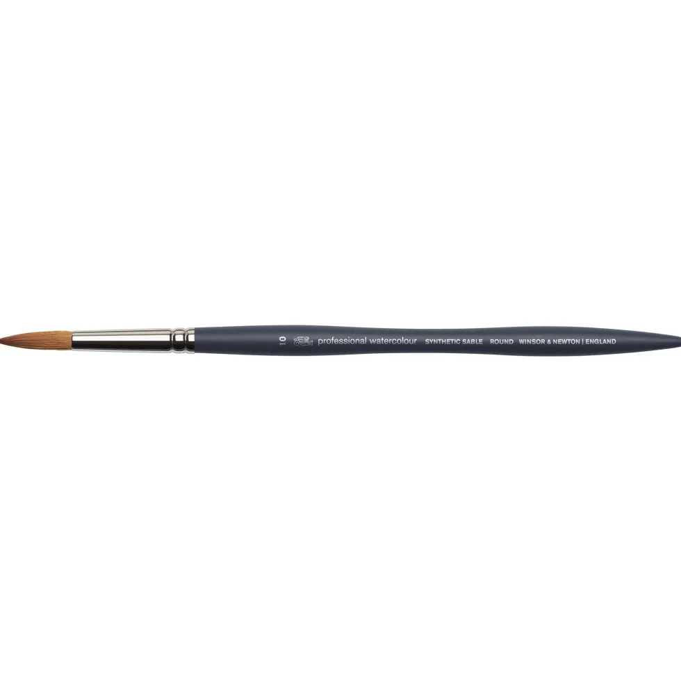 Pędzel okrągły, syntetyczny sobol - Winsor & Newton - nr 10