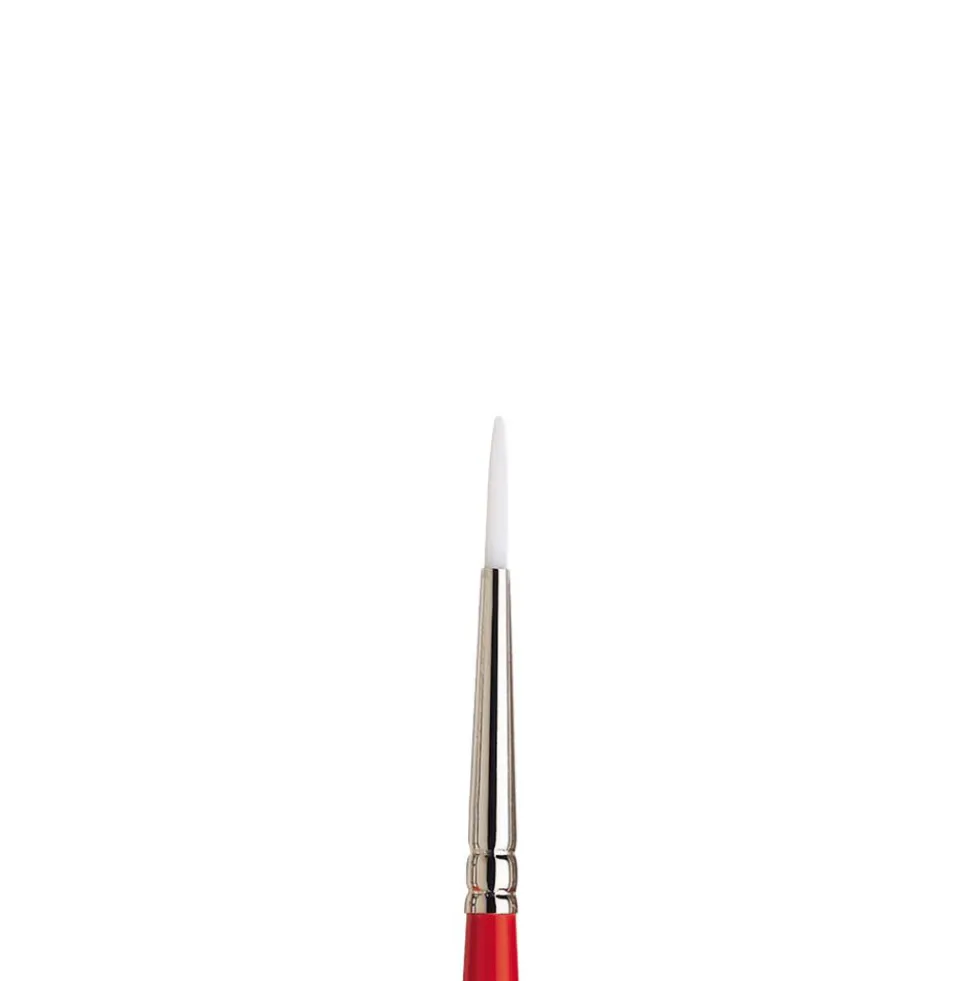 Pędzel okrągły, syntetyczny University - Winsor & Newton - krótka rączka, nr 3