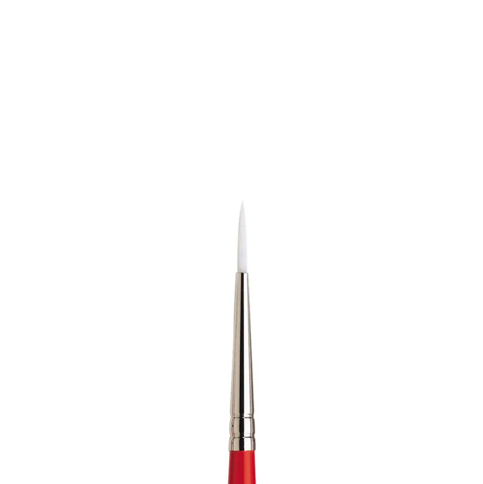 Pędzel okrągły, syntetyczny University - Winsor & Newton - krótka rączka, nr 2