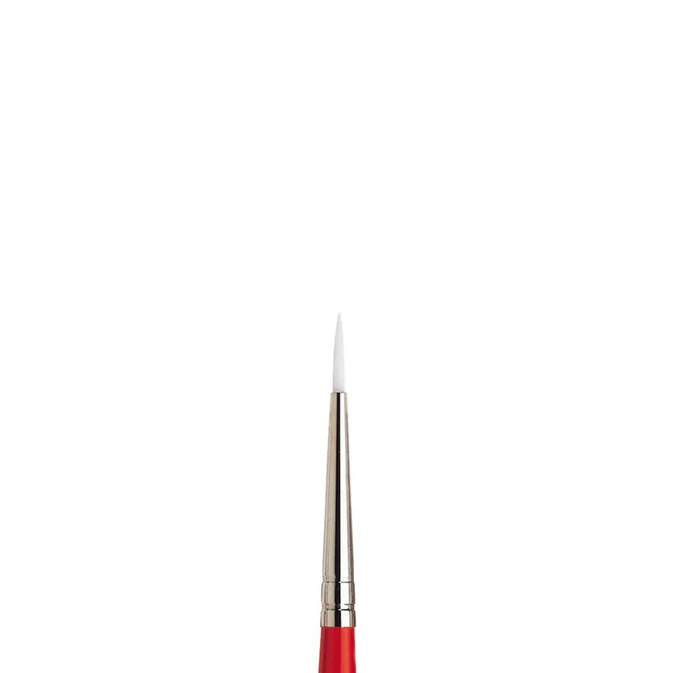 Pędzel okrągły, syntetyczny University - Winsor & Newton - krótka rączka, nr 1