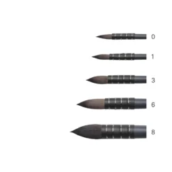 Pędzel okrągły syntetyczny wiewiórka - Winsor & Newton - nr 0