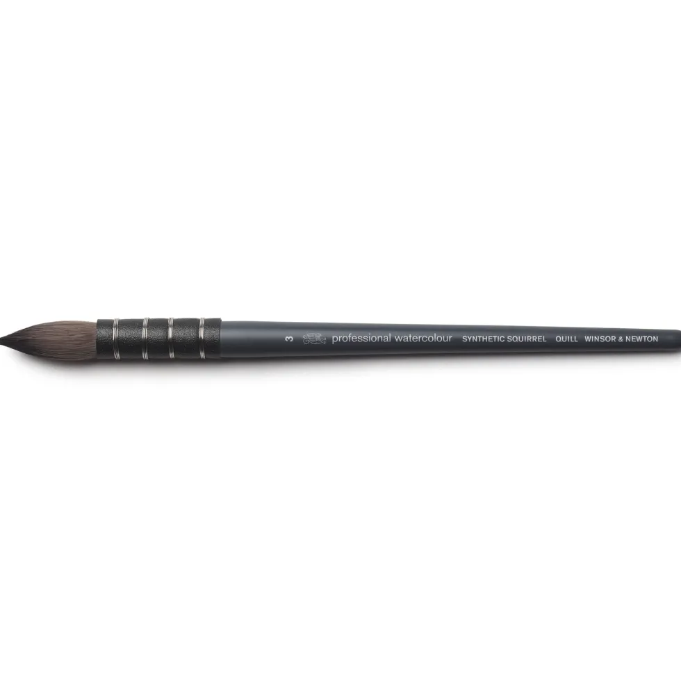 Pędzel okrągły syntetyczny wiewiórka - Winsor & Newton - nr 0